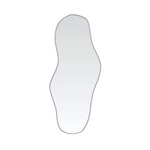 Organic Wave-Shaped Decorative Wall Mirror