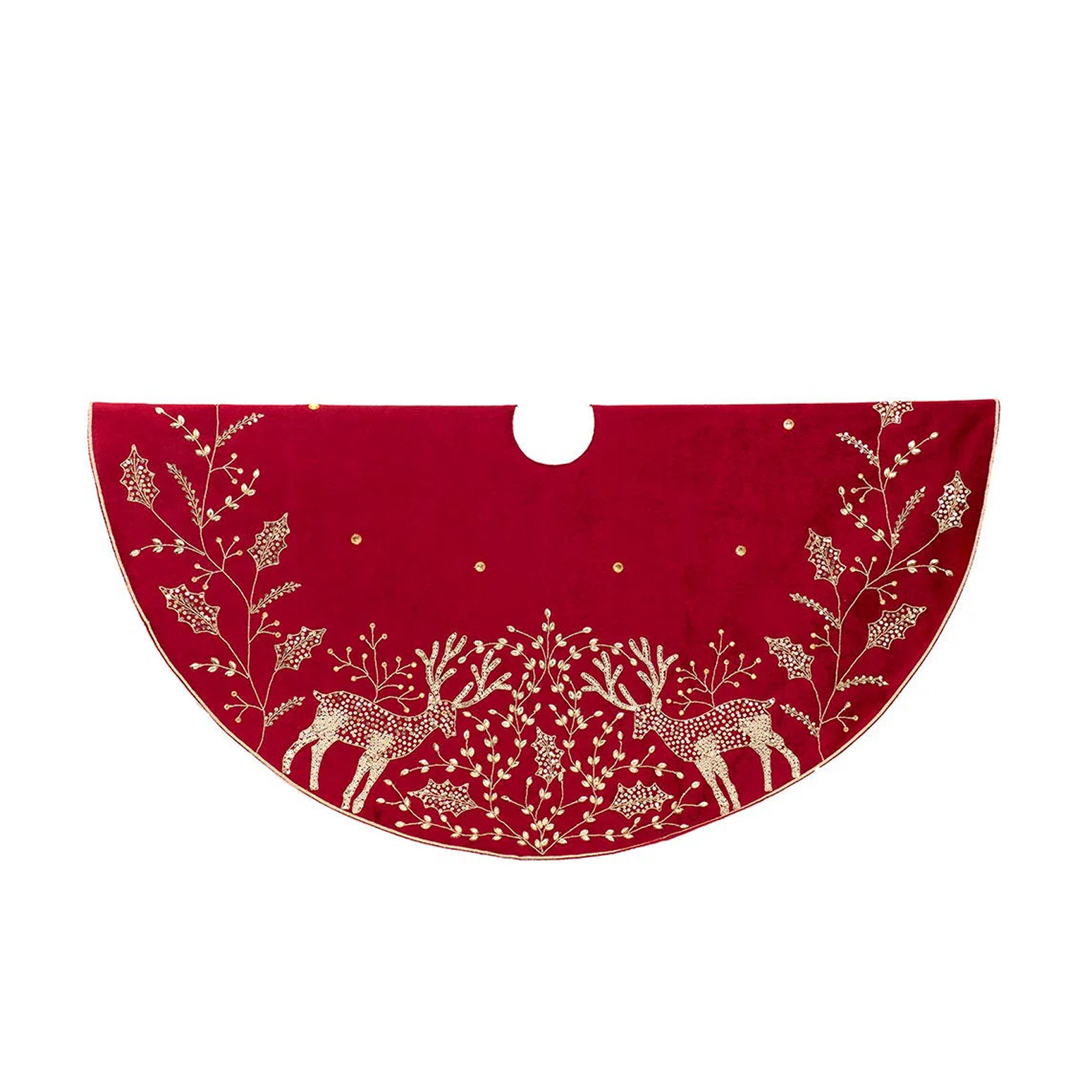 Christmas Red Tree Skirt