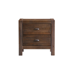 Wooden 2-Drawer Bed Organiser