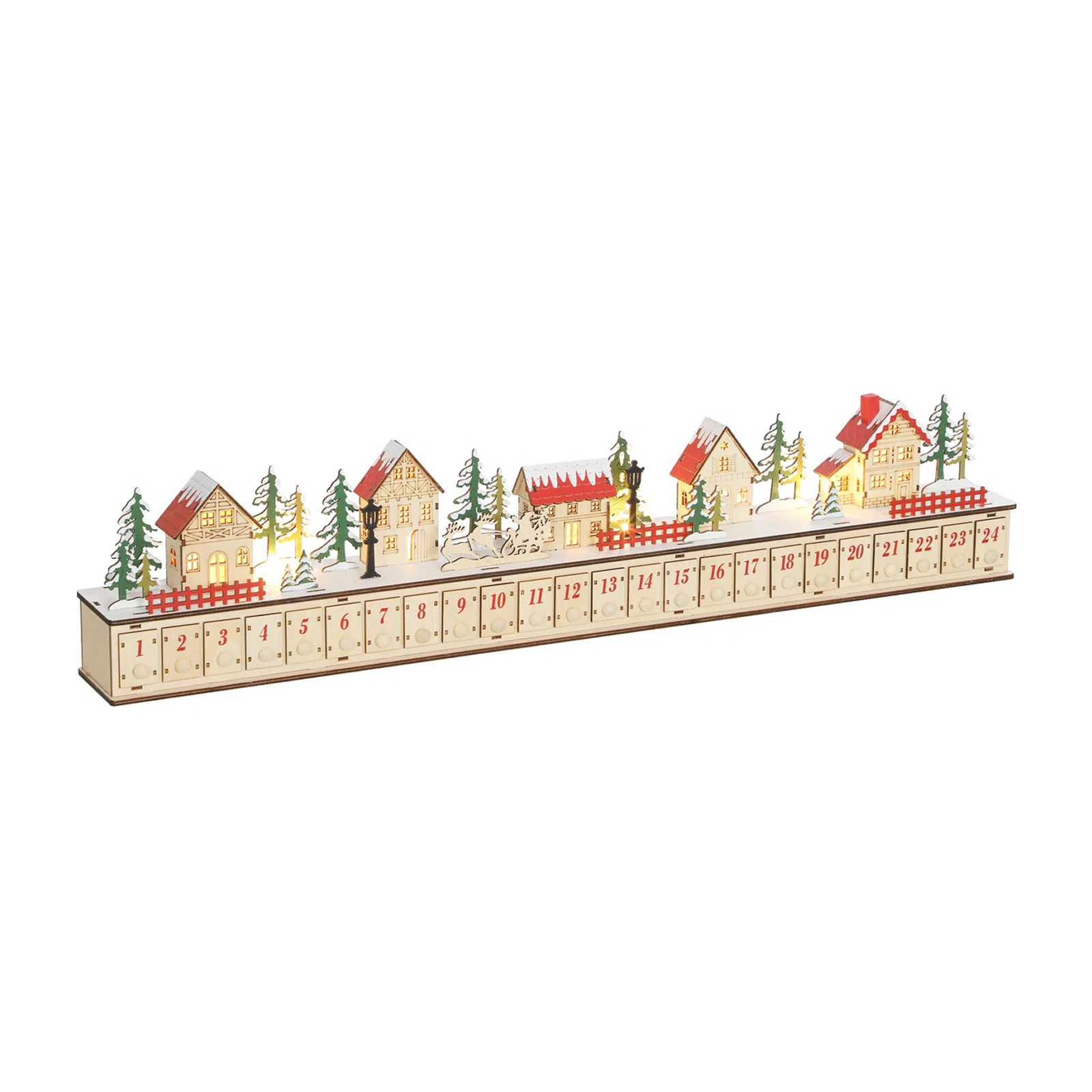 Christmas Light-up Village Advent Calendar