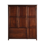 Grain Wood 3-Door Wardrobe