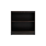 Beckhardt Black 2-shelf Stack-on Bookcase