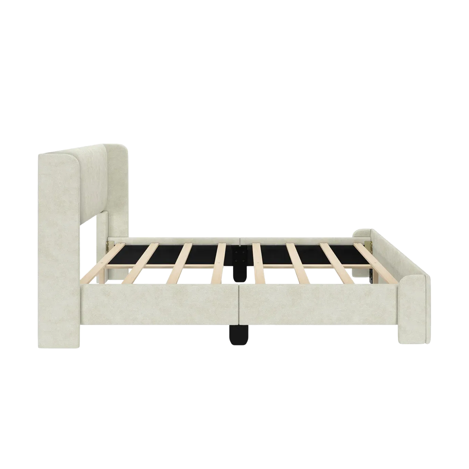 Gray Premium Single Bed Frame