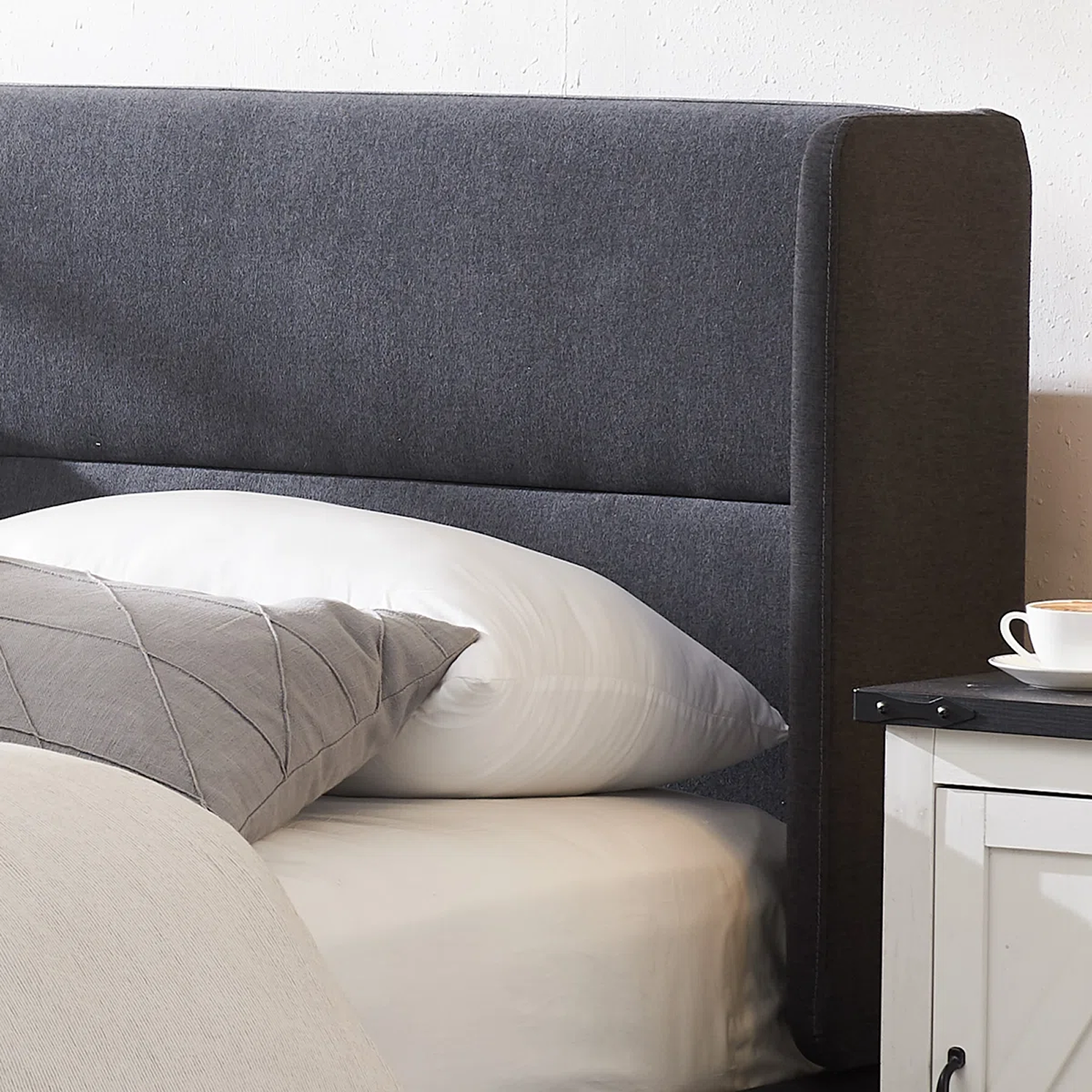 Grey King Size Bedding Set