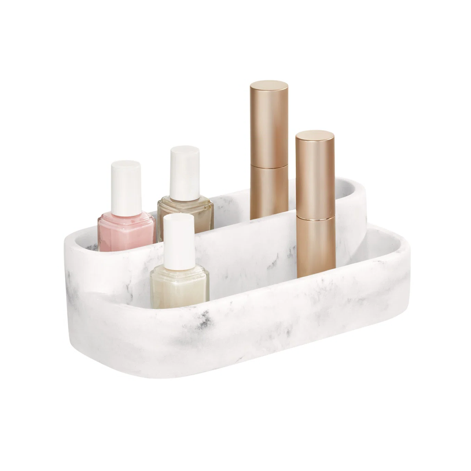 Clear Acrylic Cosmetic Organizer Set