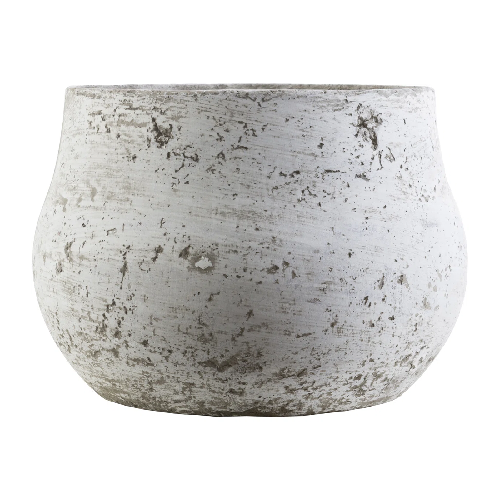 Textured Concrete Decorative Planter