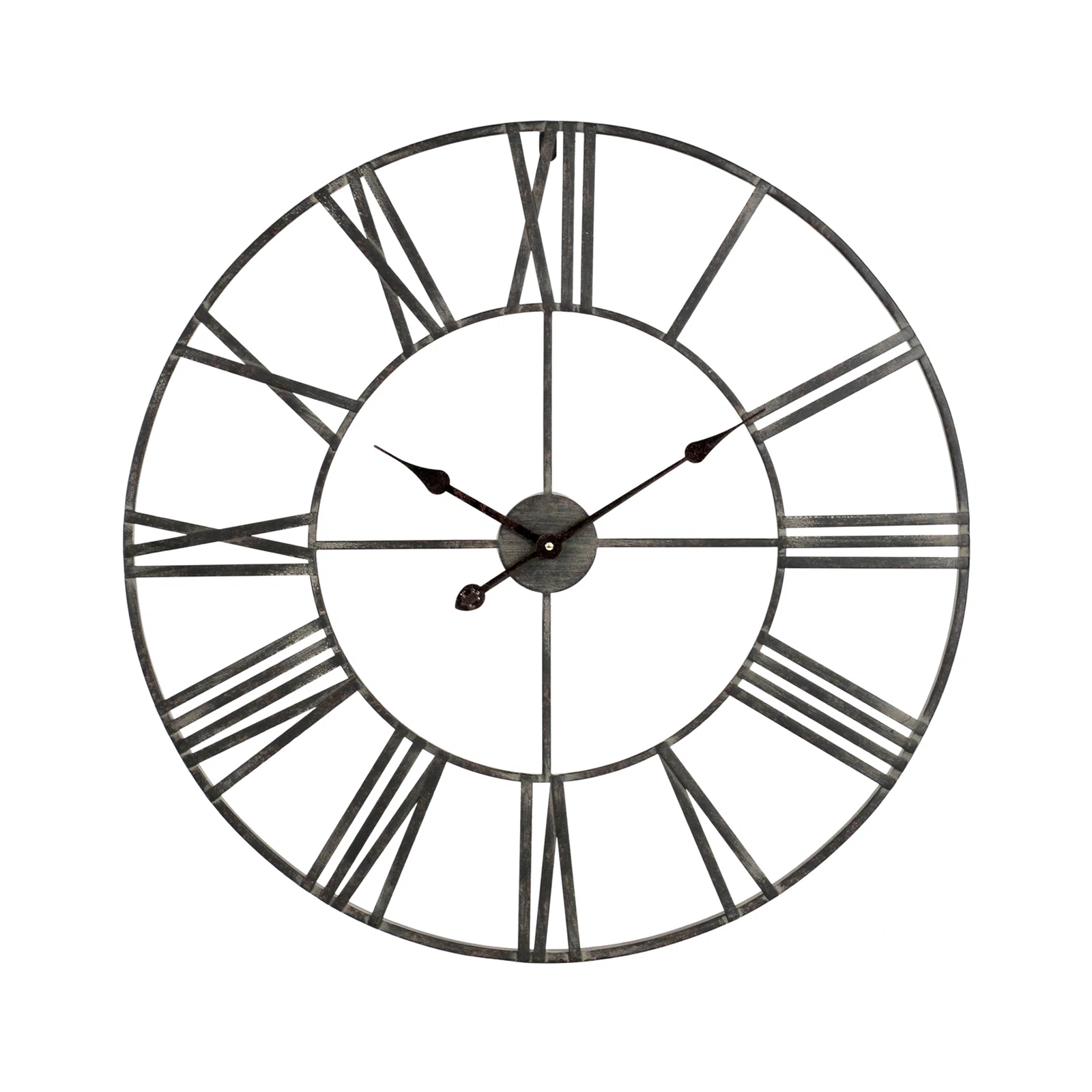 Large Iron Wall Clock