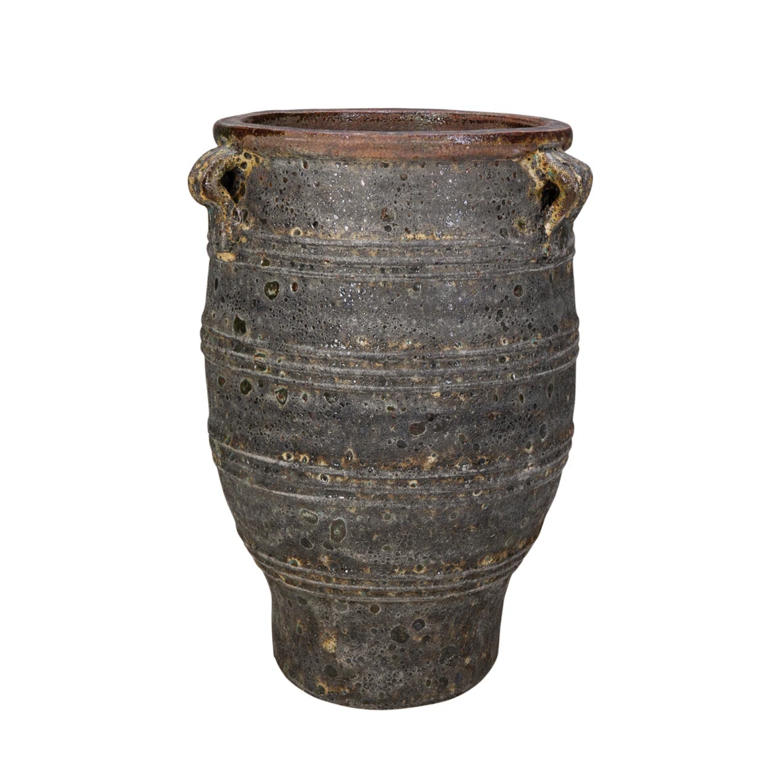 Black Ceramic Pot Planter